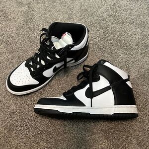 Nike Panda Hi Top Dunks